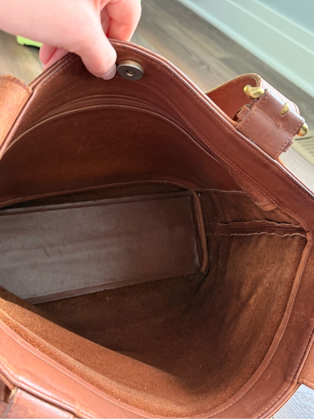 Coach Vintage SoHo Leather Tote  in Cognac 4140 - Picture 5 of 6